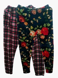 Fleece Pajamas Combo Of 2