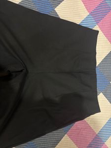 Black Straight Leg Trousers