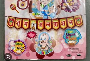 Annaprashan Paper Banner Kit -1 Piece
