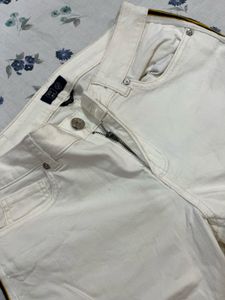White Slim-Fit Jeans