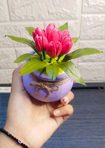 Handmade Cute Tulip Vase