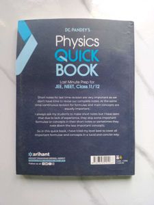 DC Pandey&#39;s Physics Quick Book