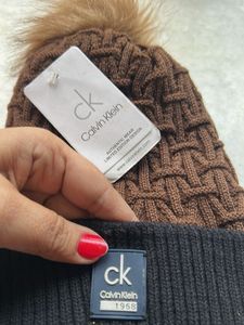 Calvin Klein Pom-Pom Beanie