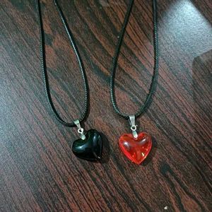 Combo Y2k Heart Pendants