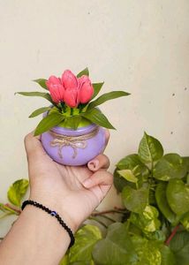 Handmade Cute Tulip Vase