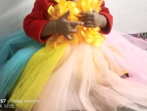 CUTE FANCY BABY GIRL RENBO FROCK &amp; DRESSES