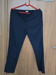 Arrow Woman Navy Blue Slim Fit Trousers Size 30