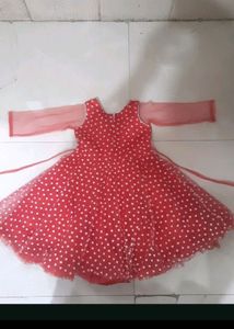 💥beautiful ❤❤ Red Partywear Dress