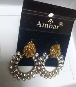 South Indian Gold Plated Earrings