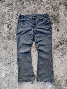 Gray Bootcut Jeans