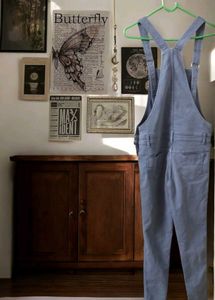 Light Wash Denim Dungaree