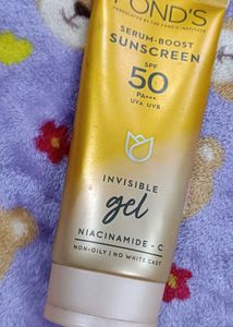 PONDS SERUM BOOST SUNSCREEN AND MILA LIPBALM