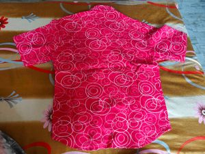 Stylish Pink Patterned Shirt