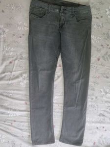 Gray Denim Jeans