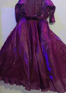 Elegant Purple Occasion Dress