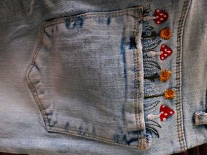 Ripped Wide Leg Jeans