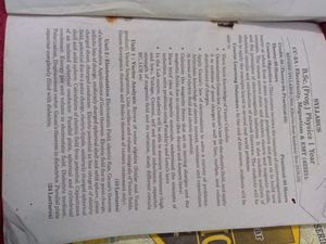 Bsc 1st Year Books ( 3 Book)