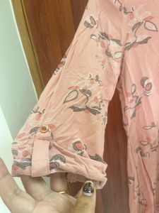 Floral Print Kurta