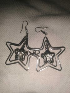 Star Drop Earrings