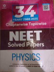 Arihant NEET 34 years physics biology chemistry