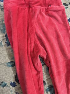 Pink Velvet Pants
