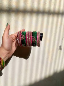 Handmade Silk Bangle
