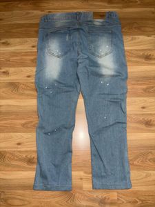 Amerigo Vespucci Camo Patch Baggy Jeans
