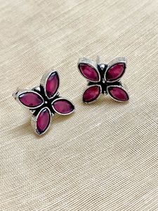 Stone Stud Earring