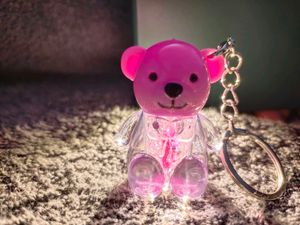 Cute Bear Lip Gloss Keychain (New)