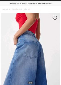 Bershka Wide Leg Jeans