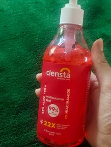 clensta red Alovera gel