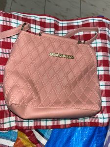 Dusty Rose Satchel Bag