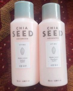 Chia Seed Hydro Lotion & Toner Set