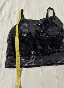 Sparkling Designer Sequin Cami Top/ Blouse