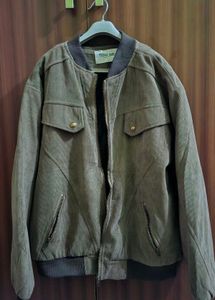 Vintage Corduroy Bomber Jacket