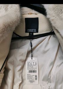 Madame Off White Overcoat