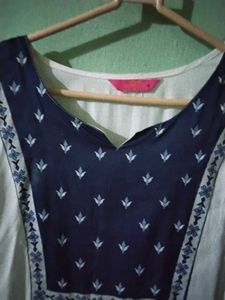 Elegant Printed Top Xl