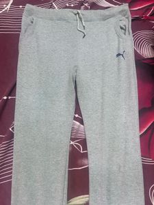puma grey track pants