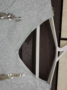 Sparkling Silver Party Dress