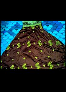 Coffee Brown Long Anarkali