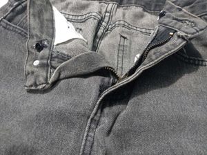Gray Denim Jeans