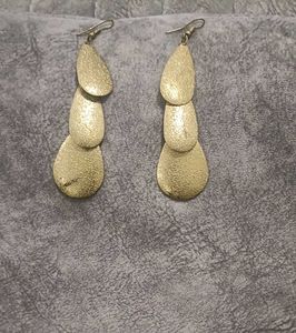 Gold Statement Earrings