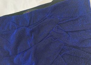 Sparkly Blue Mini Skirt