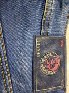 Dark Blue Denim Jeans