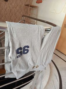 Mwn Grey Denim Joggers