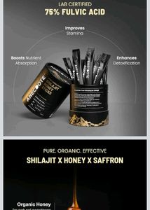 Anecdote Shilajit Honey Sticks For Immunity