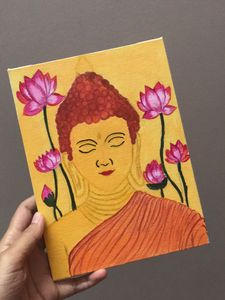 Buddha Lotus Painting