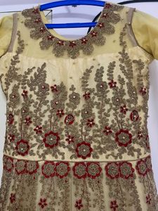 Pongal Offer Glittery Sandal Like New Gown