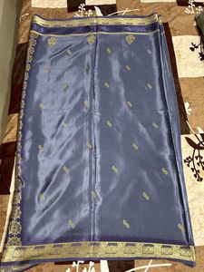 Lavender Fancy Silk Saree