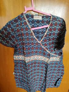 Fabindia Wrap Top